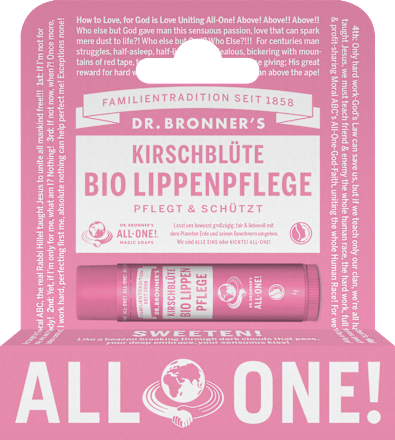 Lippenpflege Kirschblüte Bio Dr.Bronner's