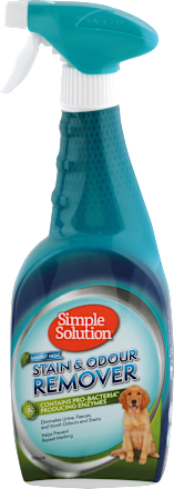Odstraňovač škvŕn a zápachu pre psy Rainforest Fresh SIMPLE SOLUTION