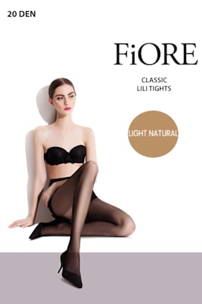 Dres Lili 20 den light natural nr 5 Fiore