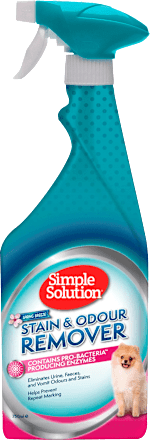 Odstraňovač škvŕn a zápachu pre psy Spring Breeze SIMPLE SOLUTION