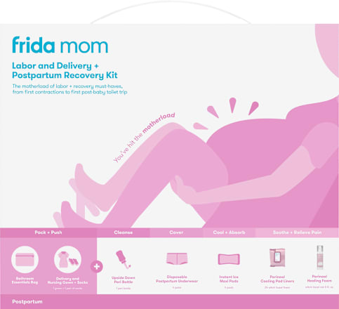 Komplet za porod in okrevanje po porodu frida mom
