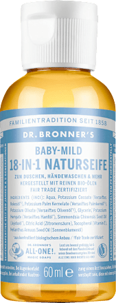 Flüssigseife Natur Baby-Mild Reisegröße Dr.Bronner's