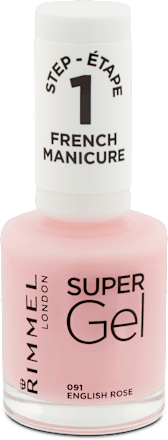 SUPER Gel FRENCH MANICURE lak za nokte - 091 ENGLISH ROSE RIMMEL LONDON