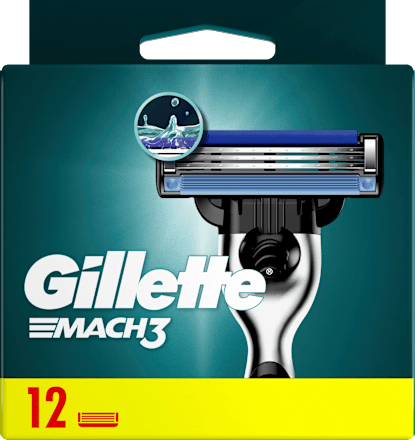 Nadomestne glave za brivnik Mach3 Gillette