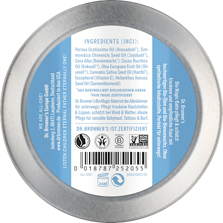 Gesichtscreme Bio Magic Balm Dr.Bronner's