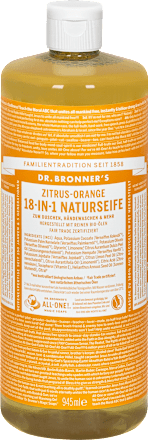 18in1 Zitrus-Orange Naturseife Dr.Bronner's