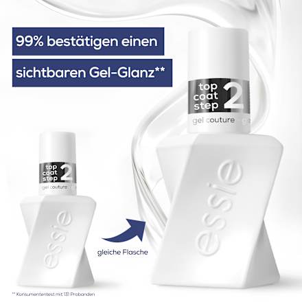 Top Coat Gel by essie Transparent essie