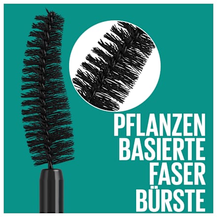 Mascara Green Edition Mega Mousse 001 Blackest Black MAYBELLINE NEW YORK