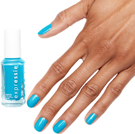 Nagellack Expressie 485 Word On The Street Blau essie