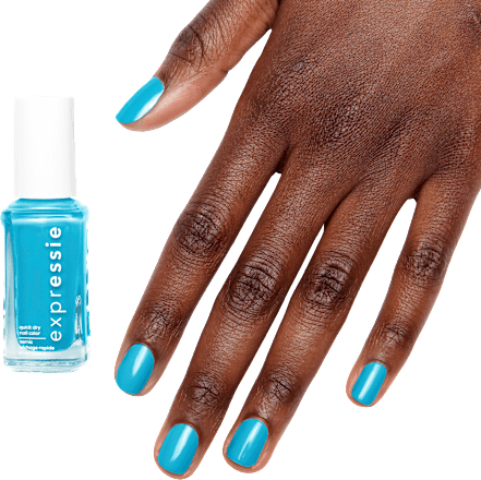 Nagellack Expressie 485 Word On The Street Blau essie