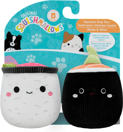 Plišana igračka za pse – sushi Shozo i Shun  SQUISHMALLOWS