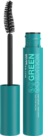 Mascara Green Edition Mega Mousse 002 Very Black MAYBELLINE NEW YORK