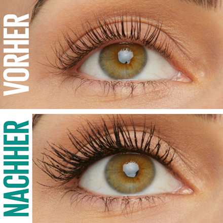 Mascara Green Edition Mega Mousse 002 Very Black MAYBELLINE NEW YORK