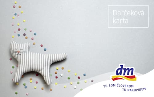 Darčeková karta v hodnote 10 € keine Marke