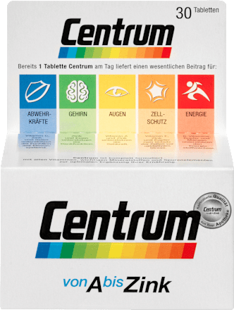 A bis Zink Tabletten 30 St Centrum