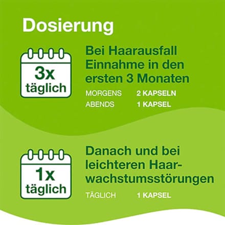 Kapseln für den Nährstoffbedarf der Haarwurzel Priorin