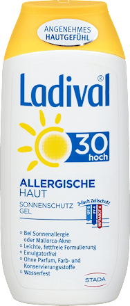 Sonnenschutzgel Allergische Haut LSF 30 Ladival