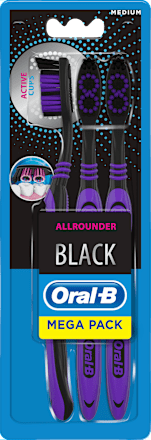 Allrounder četkica za zube Black – medium Oral-B