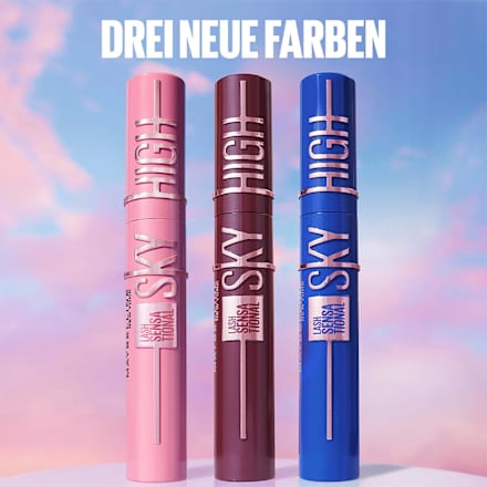 Mascara Lash Sensational Sky High Burgundy Haze MAYBELLINE NEW YORK