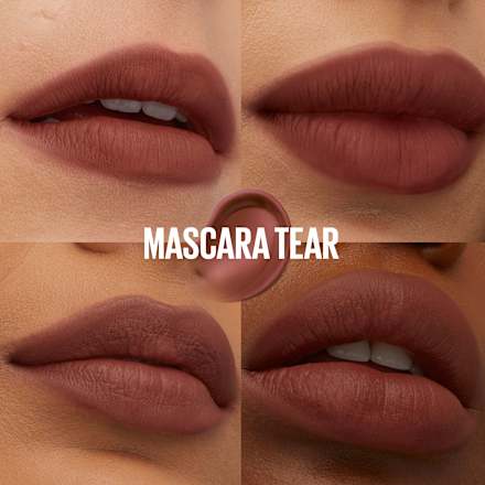 Lippenstift Super Stay Teddy Tint 20 Mascara Tear MAYBELLINE NEW YORK