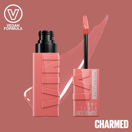 Lippenstift Super Stay Vinyl Ink 100 Charmed MAYBELLINE NEW YORK