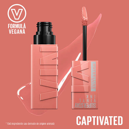 Super Stay Vinyl Ink tečni ruž za usne – 95 Captivated MAYBELLINE NEW YORK