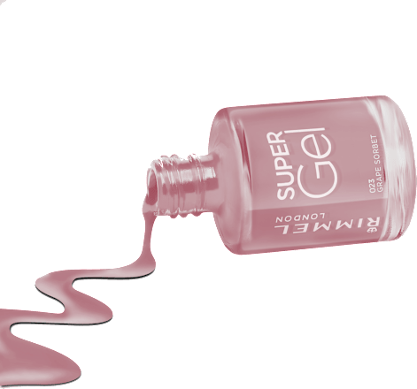 SUPER Gel lak za nokte - 023 GRAPE SORBET  RIMMEL LONDON