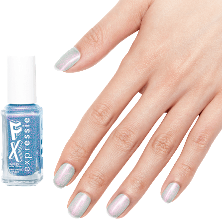 Nagellack Expressie 510 Immaterial Frost Fx Blau  essie