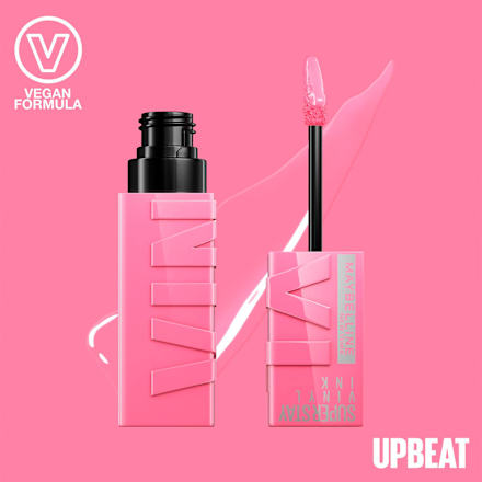 Lippenstift Super Stay Vinyl Ink 155 Upbeat MAYBELLINE NEW YORK