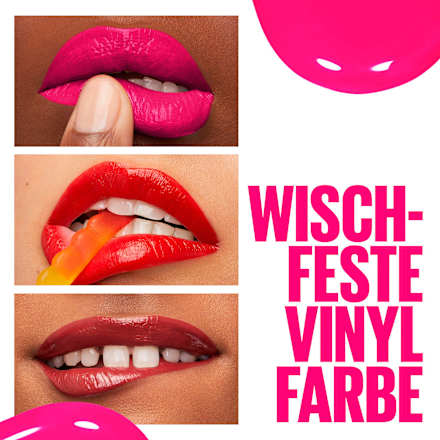 Lippenstift Super Stay Vinyl Ink 155 Upbeat MAYBELLINE NEW YORK