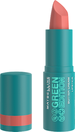 Lippenstift Green Edition Buttercream 013 Shell MAYBELLINE NEW YORK