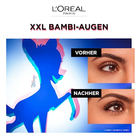 Mascara Bambi Oversized Eyes Intense Black L'ORÉAL PARiS