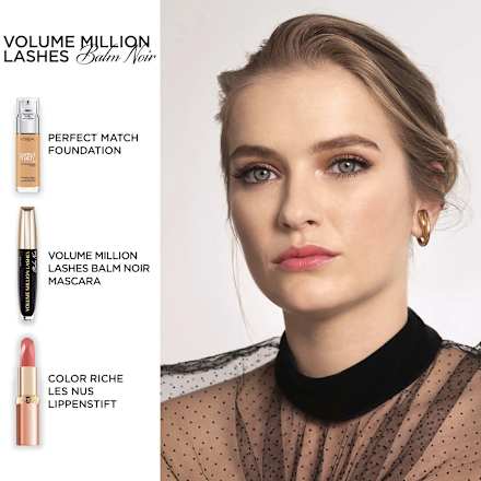 Mascara Volume Million Lashes Balm Noir L'ORÉAL PARiS