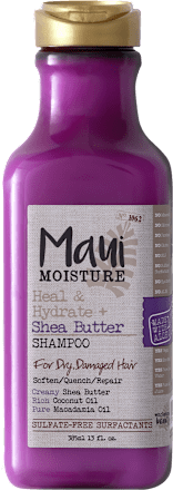 Revive & Hydrate + Shea Butter, Szampon do włosów suchych i zniszczonych Maui Moisture