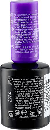 Top Coat SUPER GEL RIMMEL LONDON