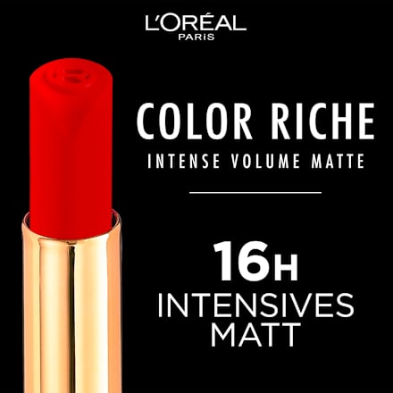Lippenstift Color Riche Intense Volume Matte 482 Mauve Indompta  L'ORÉAL PARiS