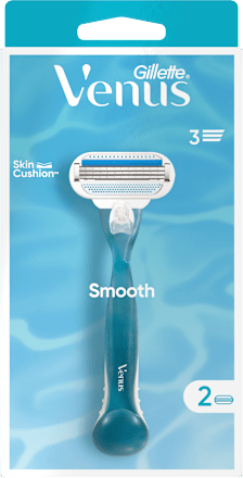 Maszynka do golenia Smooth damska (1szt + 2 wkłady) Gillette Venus