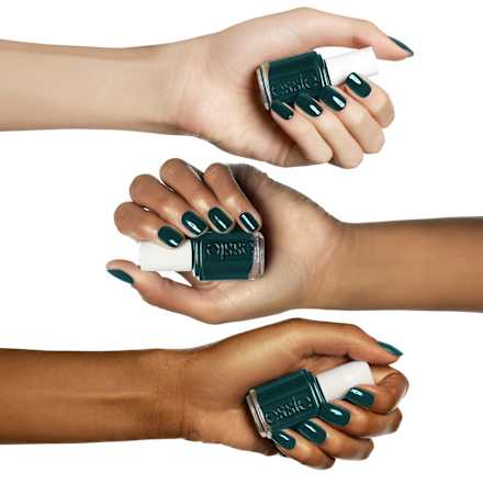 Nagellack 399 Off Tropic Dunkelgrün essie