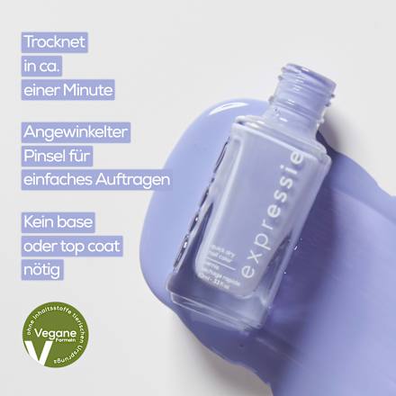 Nagellack Expressie 390 Always Transparent essie