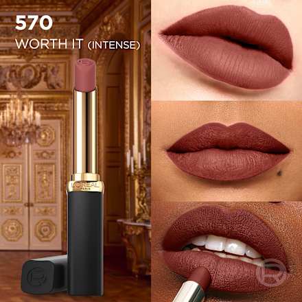 Lippenstift Color Riche Intense Volume Matte 570 Worth It Intense L'ORÉAL PARiS