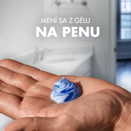 Gél na holenie Series Soothing Sensitive Gillette