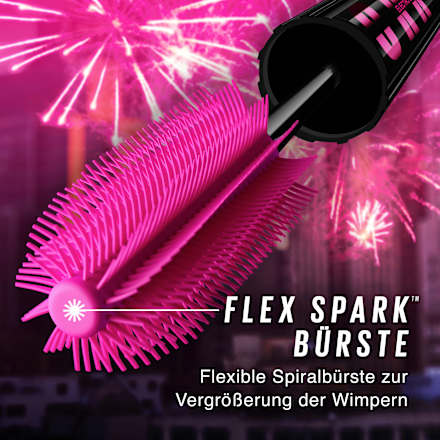 Mascara Lash Sensational Firework Electro Black MAYBELLINE NEW YORK