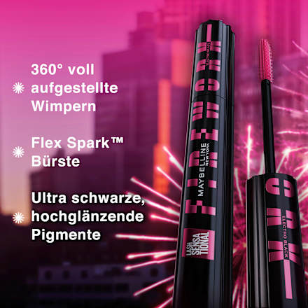 Mascara Lash Sensational Firework Electro Black MAYBELLINE NEW YORK