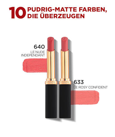 Lippenstift Color Riche Intense Volume Matte 633 Le Rosy Confident L'ORÉAL PARiS