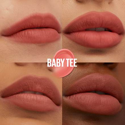 Tekutý rúž na pery SuperStay Teddy Tint - 25 Baby Tee MAYBELLINE NEW YORK