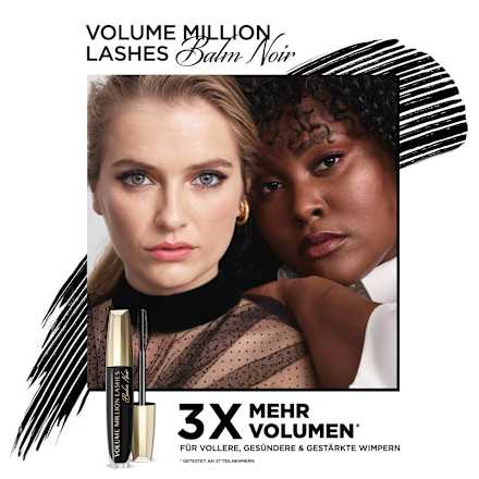 Mascara Volume Million Lashes Balm 01 Noir L'ORÉAL PARiS