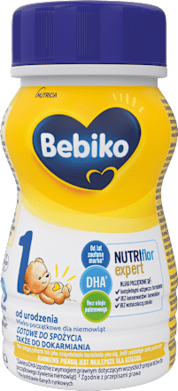 1 Mleko początkowe gotowe do spożycia Bebiko