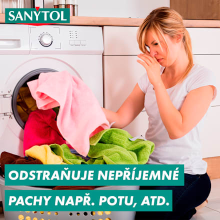 dezinfekce na prádlo aloe vera & květy bavlny SANYTOL