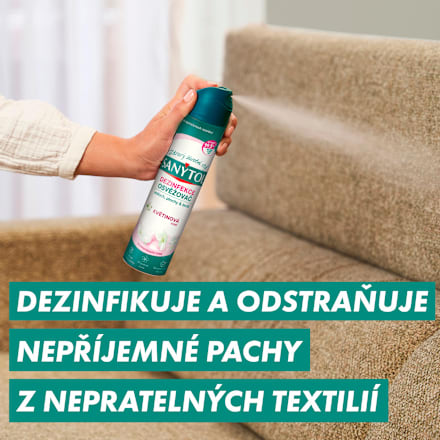 dezinfekce osvěžovač svěží květinová vůně SANYTOL