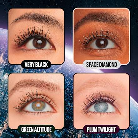 Mascara Lash Sensational Sky High Plum Twilight, dunkelviolett  MAYBELLINE NEW YORK
